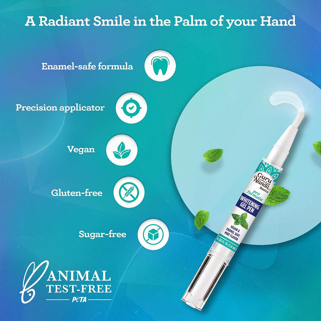 GuruNanda Teeth Whitening Pen 20 Gebruiken – 1,8 ml