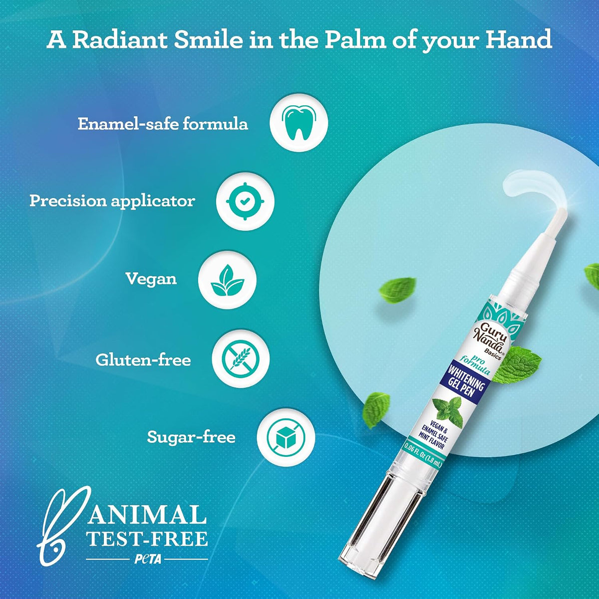 GuruNanda Teeth Whitening Pen 20 Gebruiken – 1,8 ml