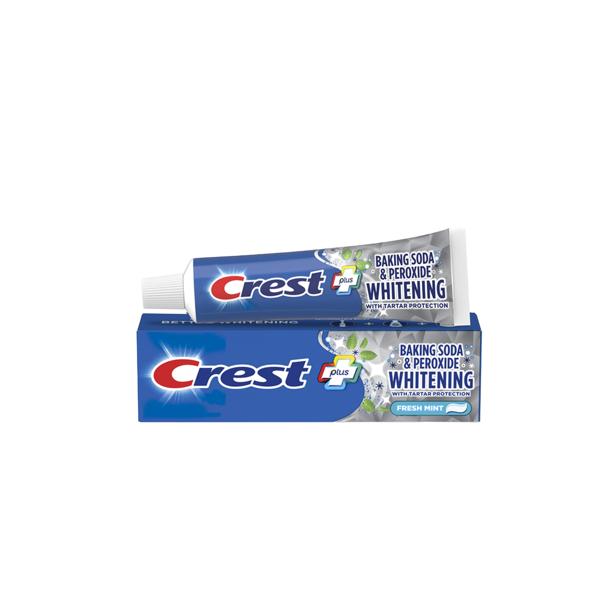 Crest Plus Whitening Tandpasta met Fluoride Fresh Mint 232 g