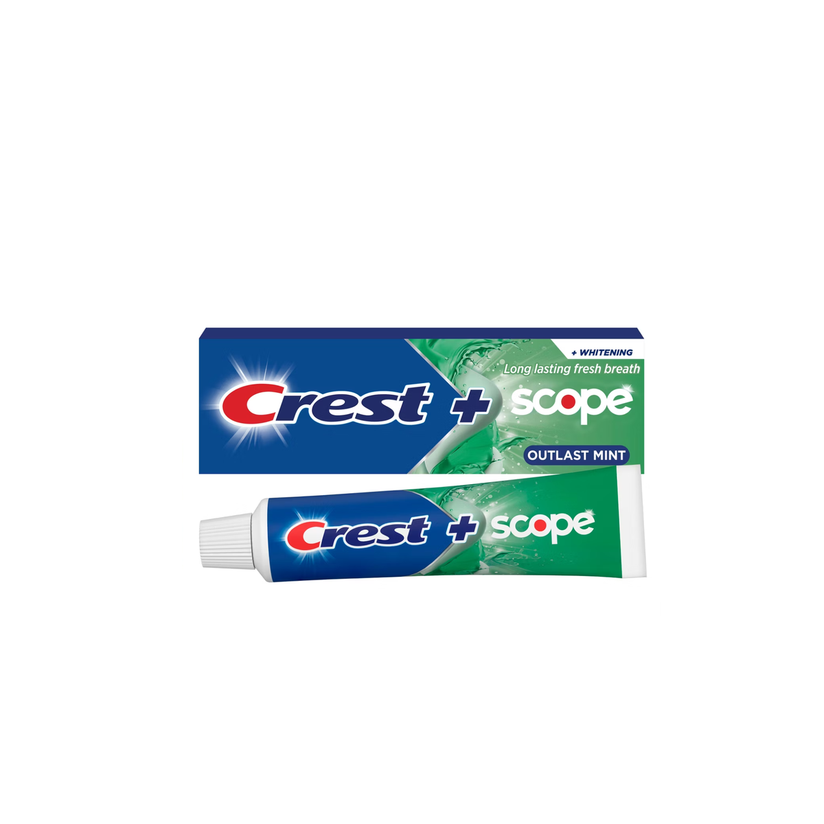 Crest Plus Scope Outlast + Whitening Tandpasta met Fluoride 153 g